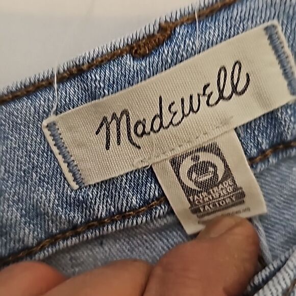 MADEWELL, jeans, button, fly, high rise, skinny, 27 - Picture 8 of 10